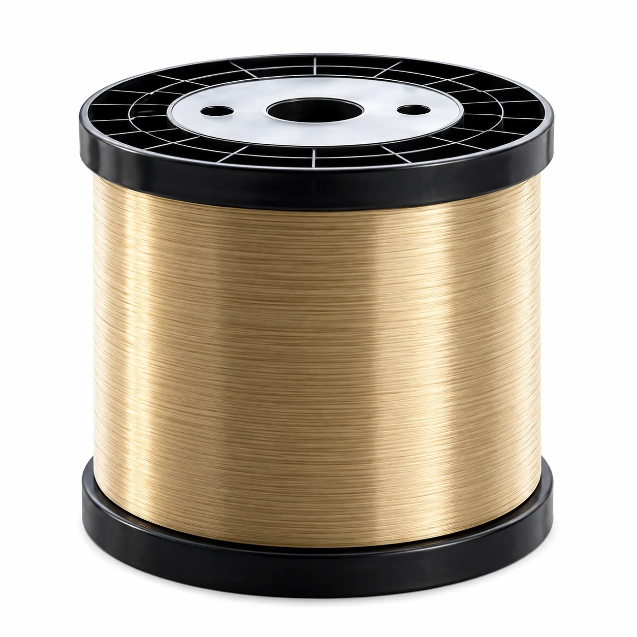 PEEK monofilament spool for filtration, cable protection and high-temperature applications
